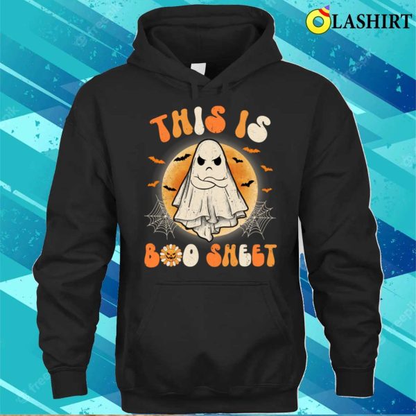 This Is Boo Sheet Ghost Retro Halloween Costume Funny Shirt