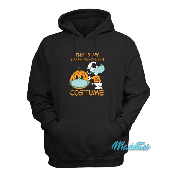 This Is My Quarantine O Ween Snoopy Hoodie