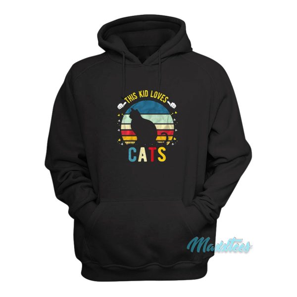 This Kid Loves Cats Hoodie