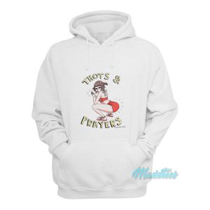 Thots And Prayers Plamondon Comics Hoodie 1
