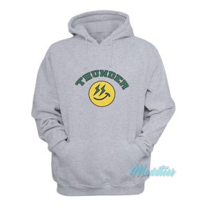 Thunder Smiley Face Hoodie 1 Thunder Smiley Face Hoodie 2
