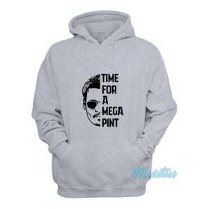 Time For Mega A Pint Johnny Depp Hoodie 2