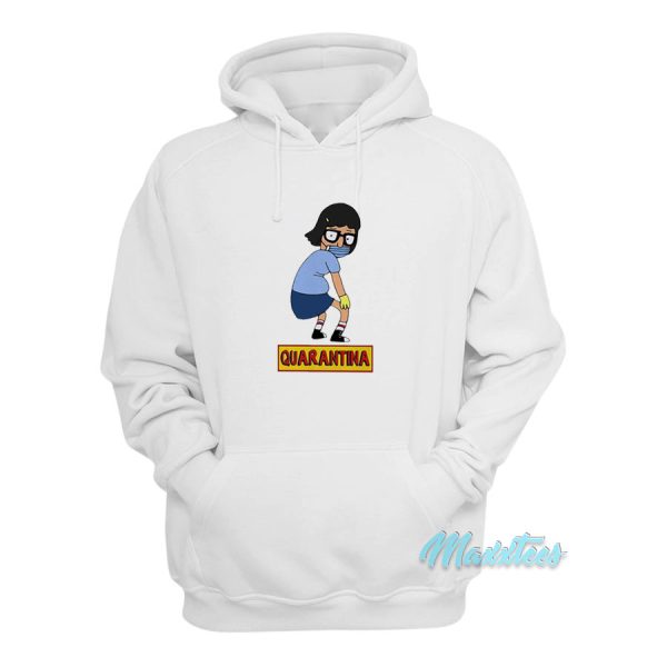 Tina Belcher Face Mask Quarantina Hoodie