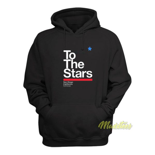 To The Stars San Diego California Hoodie