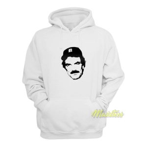 Tom Selleck Mustache Magnum Pi Hoodie 1