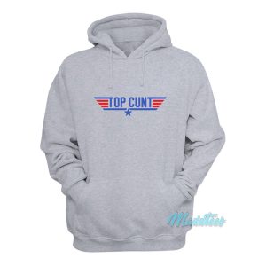 Top Cunt Top Gun Logo Hoodie 1