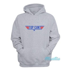 Top Cunt Top Gun Logo Hoodie 2
