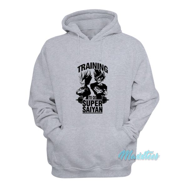 Training To Go Super Saiyan Dragon Ball Z Hoodie