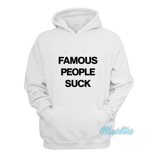 Travis Barker Famous People Suck Hoodie