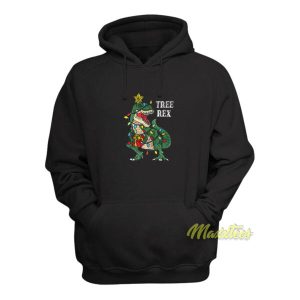 Tree Rex Christmas Hoodie 1 Tree Rex Christmas Hoodie 2