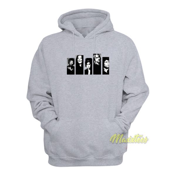 Tribute A Musician Kurt Cobain Morrison Hoodie