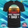 Trucker Best Trucking Dad Funny Truck Driver T-shirt