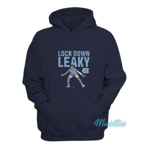 Unc Basketball Lock Down Leaky Hoodie 1