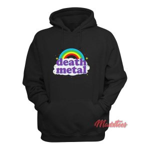 Unicorn Death Metal Rainbow Hoodie 2
