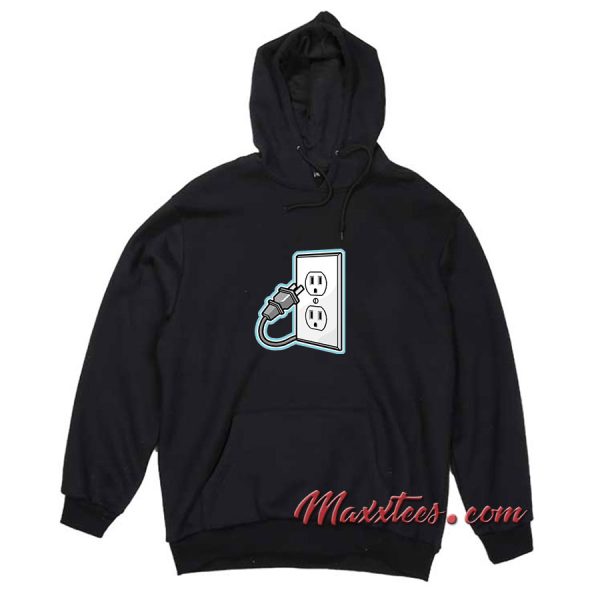 Unplug Icon Hoodie