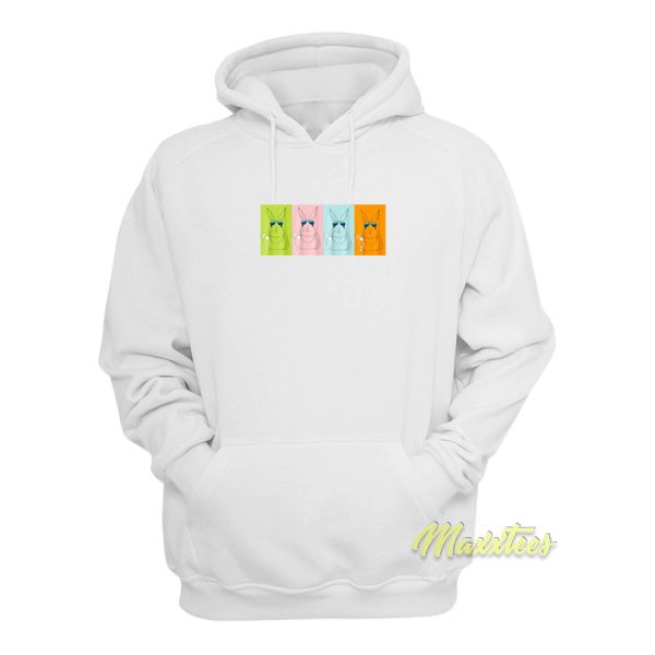 Vacation Rabbit Color Hoodie