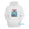 Vegan Jaws Shark Parody Hoodie