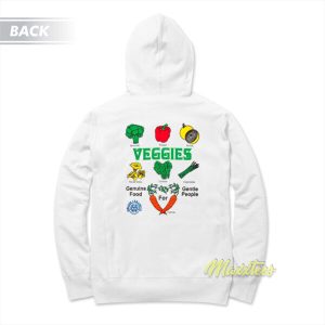 Veggies Genuine Food For Gentle People Hoodie 2 Veggies Genuine Food For Gentle People Hoodie 3