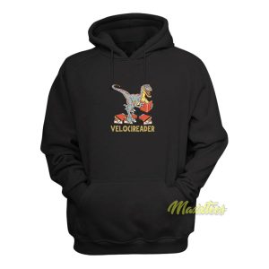 Velocireader Books Dino Raptor Hoodie 1