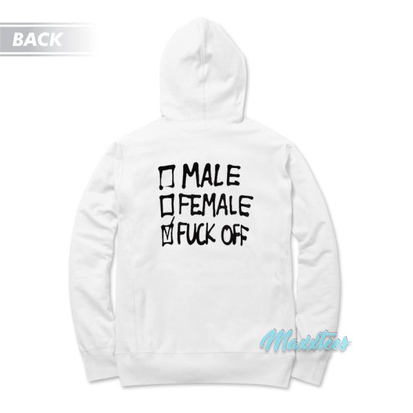 Vetements Male Female Fuck Off Hoodie