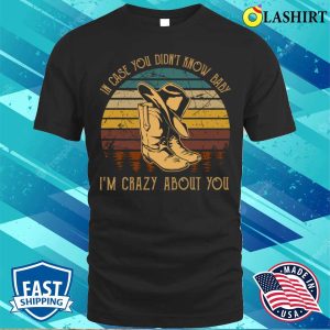 Vintage Baby Im Crazy About You Funny Gifts Men T shirt 1