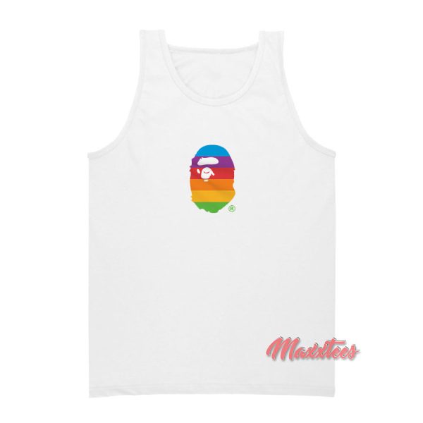 Vintage Bape Old Apple Logo Tank Top