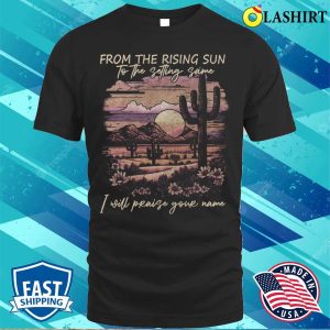 Vintage From The Rising Sun Funny Gift T shirt 1