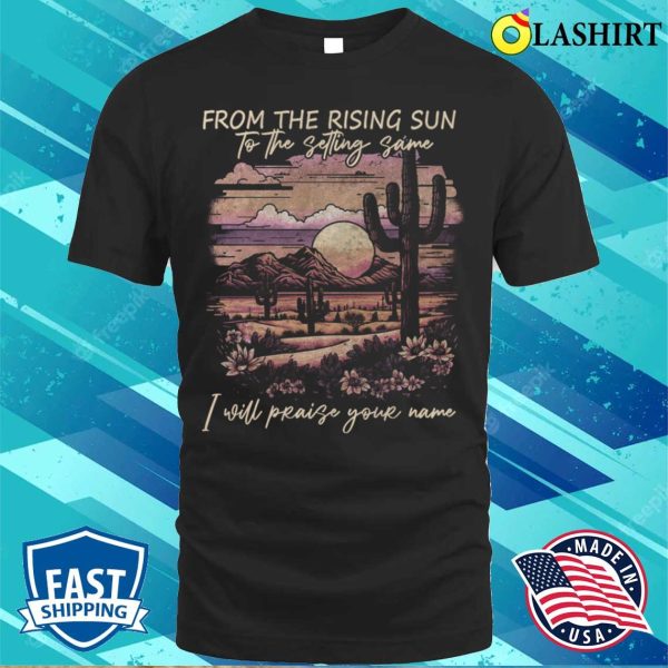 Vintage From The Rising Sun Funny Gift T-shirt