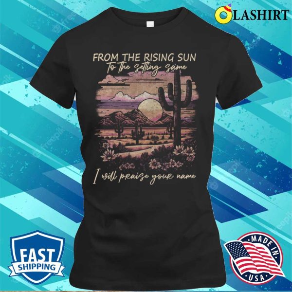 Vintage From The Rising Sun Funny Gift T-shirt