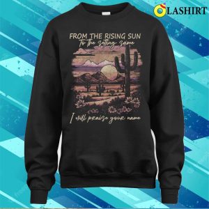 Vintage From The Rising Sun Funny Gift T shirt 4