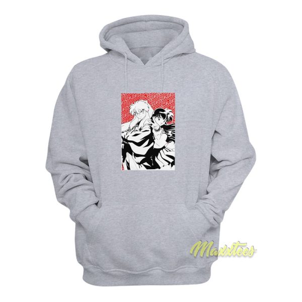 Vintage Inuyasha and Kagome Hoodie