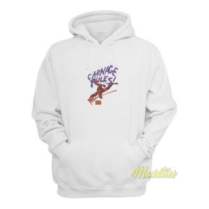 Vintage Marvel Carnage Rules Hoodie 2