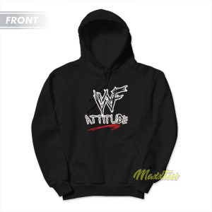 Vintage WWF Attitude Era Hoodie 2