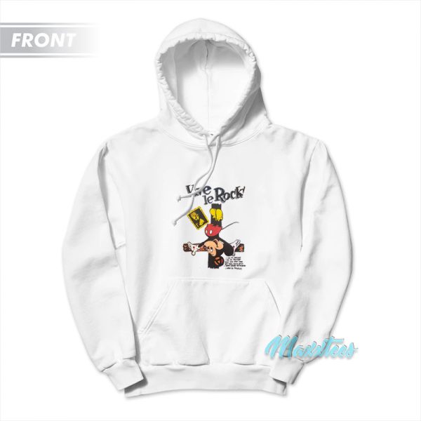 Vive Le Rock Crucified Mickey Seditionaries Hoodie