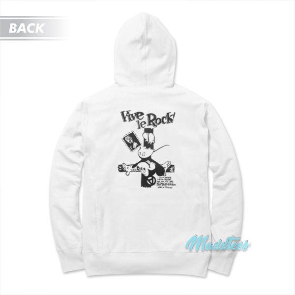 Vive Le Rock Crucified Mickey Seditionaries Hoodie