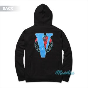Vlone Juice Wrld Earth Hoodie 1