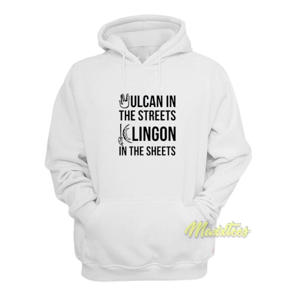 Vulcan In The Streets Klingon Hoodie