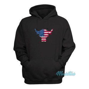 WWE The Rock USA Bull Hoodie 2
