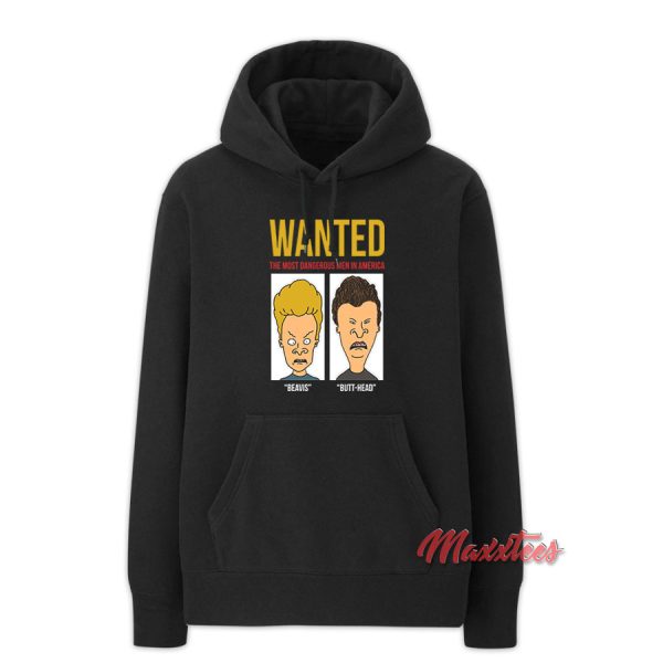 Wanted Beavis Butt-Head Hoodie