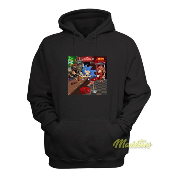 Washed Up Bar Sonic Hoodie