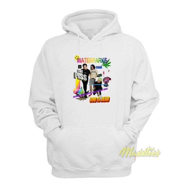 Waterparks Cat Piss God Is Dead Hoodie