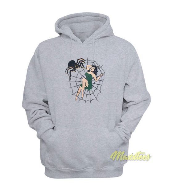 Web Of Lies Fitted Hoodie