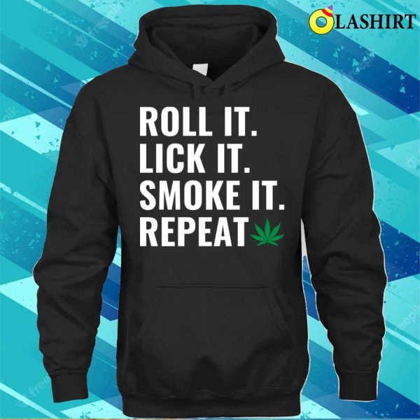 Weed T-shirt, Cannabis Shirt Weed Ganja Blunts Funny T-shirt