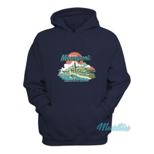 Welcome To Mountport Where The Mountains Hoodie 1