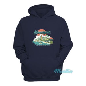 Welcome To Mountport Where The Mountains Hoodie 2