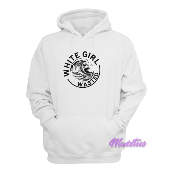 White Girl Wasted White Claw Hoodie