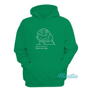 Wikipedia Fact Kiwis Are Shy Hoodie 2