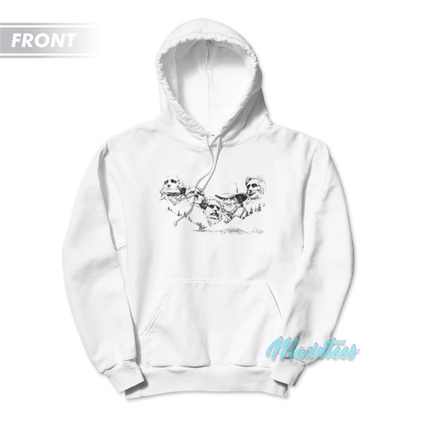 Willie Nelson Mount Rushmore Hoodie