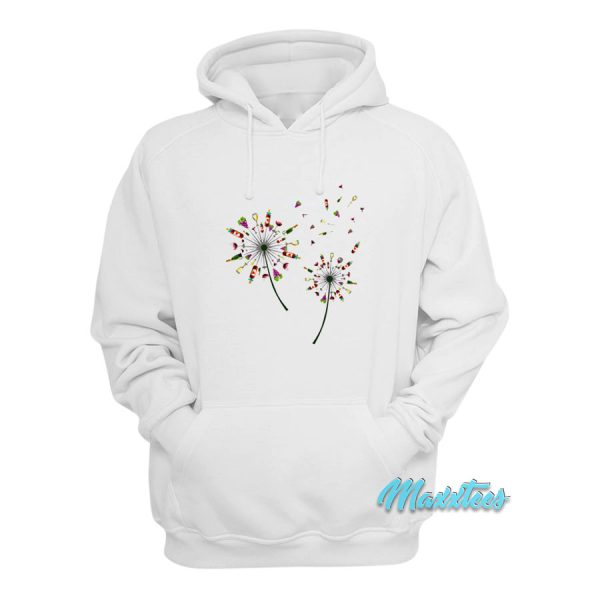 Wine Dandelion Hoodie