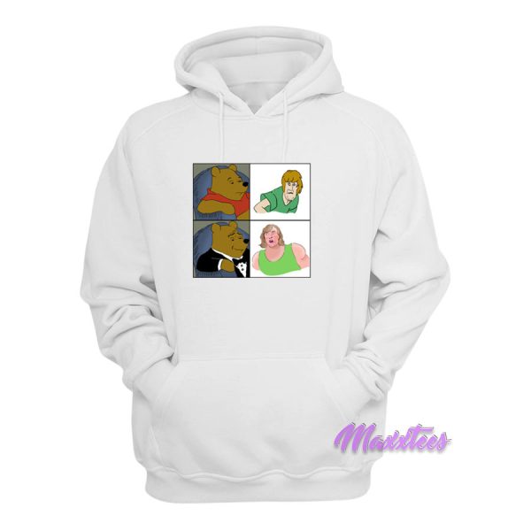 Winnie The Pooh Meme Ft Shaggy Meme Hoodie